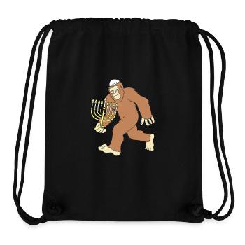 Hanukah Hanukkah Chanukkah - Stanley/Stella recycelter Gym Bag - Schwarz - Vorne