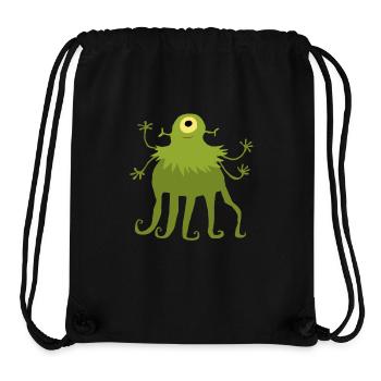 Ausserirdischer - Stanley/Stella recycelter Gym Bag - Schwarz - Vorne