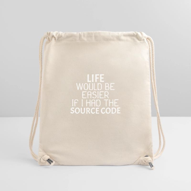 Life would be easier if I had the source code 3dr3 Stanley/Stella Recycled Gym Bag