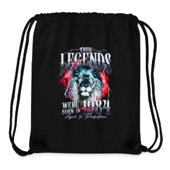 Legenden wurden 1984 geboren - Stanley/Stella recycelter Gym Bag - Schwarz - Vorne