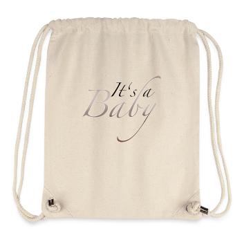 Baby - Stanley/Stella recycelter Gym Bag - Naturweiß - Vorne
