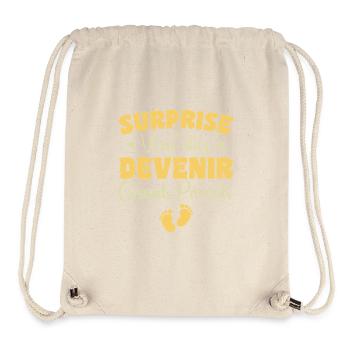 Surprise you will become grandparents - Stanley/Stella Recycled Gym Bag - natural - Front