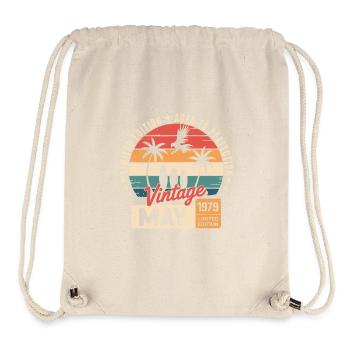 Special anniversary with this design May 1979 - Stanley/Stella Recycled Gym Bag - natural - Front