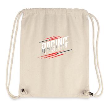 Racing 1 - Stanley/Stella recycelter Gym Bag - Naturweiß - Vorne