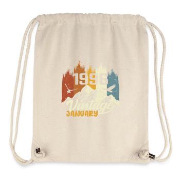 Birthday January 1996 - Gift January 1996 - Stanley/Stella Recycled Gym Bag - natural - Front