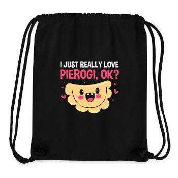 Pierogi Poland Polish - Stanley/Stella Recycled Gym Bag - black - Front