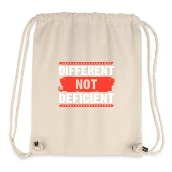 Autismus Autist ADHS Asperger Neurodiversity - Stanley/Stella recycelter Gym Bag - Naturweiß - Vorne