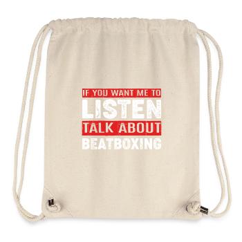 Beatbox - Stanley/Stella Recycled Gym Bag - natural - Front