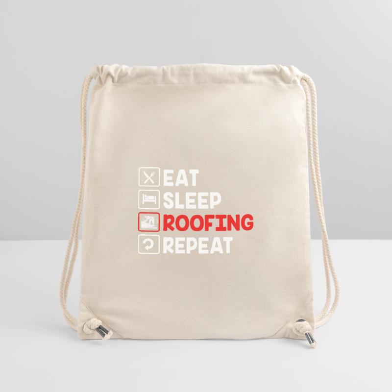 Dachdecker Handwerker Beruf Spruch Stanley/Stella recycelter Gym Bag