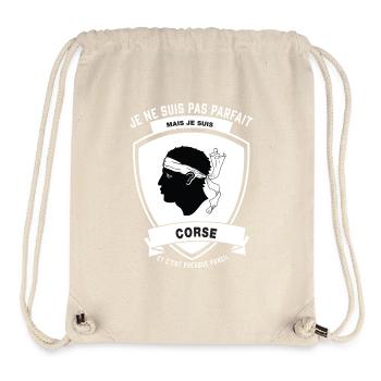 Corse Parfait - Sac à cordon recyclé Stanley/Stella - blanc naturel - Devant