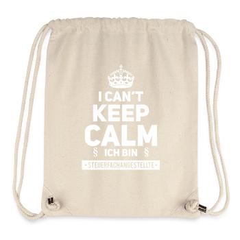 I can´t Keep Calm Steuerfachangestellte - Stanley/Stella recycelter Gym Bag - Naturweiß - Vorne