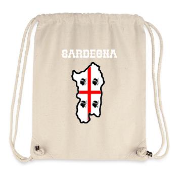 Sardinien - Stanley/Stella recycelter Gym Bag - Naturweiß - Vorne