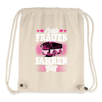 Busfahrerin - Stanley/Stella recycelter Gym Bag - Naturweiß - Vorne