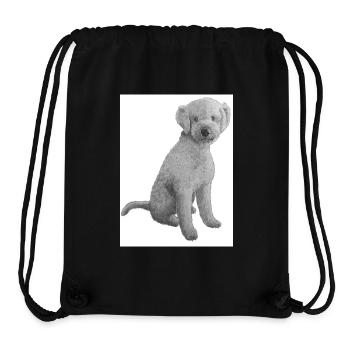 Lagotto Romagnolo Aufkleber - Stanley/Stella recycelter Gym Bag - Schwarz - Vorne