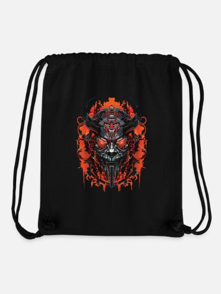 Tech Oni Mask - Stanley/Stella recycelter Gym Bag - Schwarz