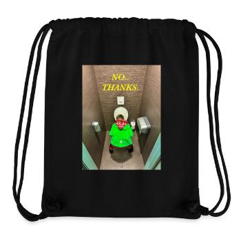 No thanks - Stanley/Stella Recycled Gym Bag - black - Front