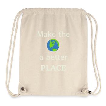 Do-gooder - Stanley/Stella Recycled Gym Bag - natural - Front