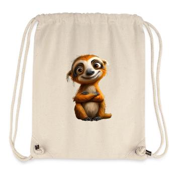 Toons #lovely paresseux - Sac à cordon recyclé Stanley/Stella - blanc naturel - Devant