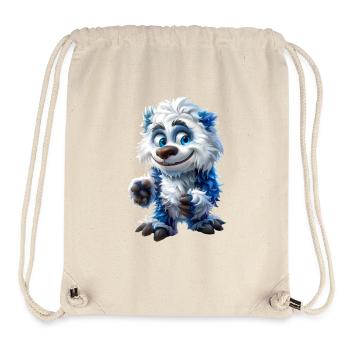 Toons Yeti #lovely - Sac à cordon recyclé Stanley/Stella - blanc naturel - Devant
