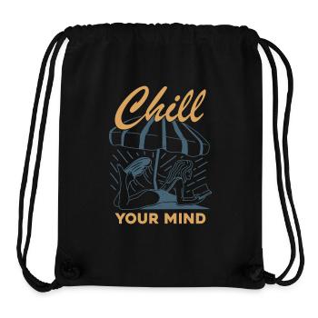 Chill Your Mind - Stanley/Stella Recycled Gym Bag - black - Front