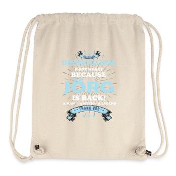 Everything will be fine Jörg Is back - Stanley/Stella Recycled Gym Bag - natural - Front