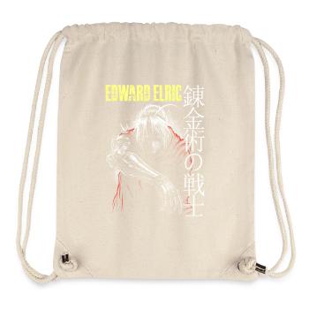 Edward Elric Fanart Fullmetal Alchemist 2001 - Sac à cordon recyclé Stanley/Stella - blanc naturel - Devant