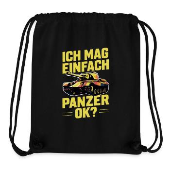 Tanks Main Battle Tanks Tank Tanks Tank Drivers - Stanley/Stella Recycled Gym Bag - black - Front