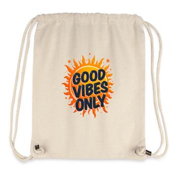 TREND QUOTES VIBES - Stanley/Stella Recycled Gym Bag - natural - Front