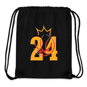 legendäre BasketballT-Shirt,Hoodies,caps mit Krone - Stanley/Stella recycelter Gym Bag - Schwarz - Vorne