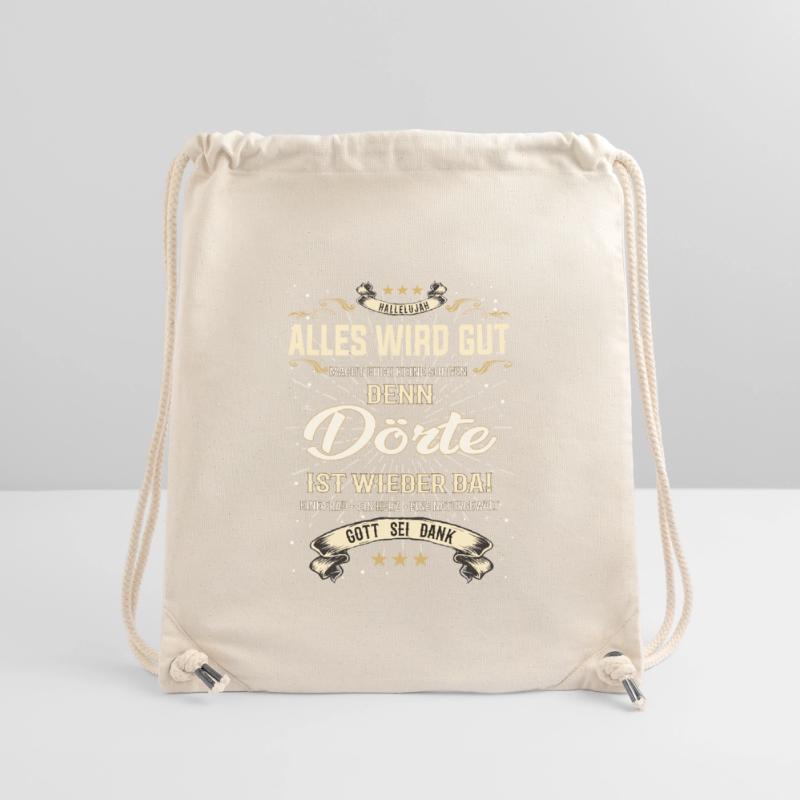 Everything will be alright because Dörte Is Here Outfit Stanley/Stella Recycled Gym Bag