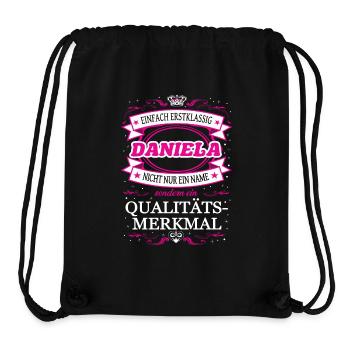 Quality feature Daniela simply first-class - Stanley/Stella Recycled Gym Bag - black - Front