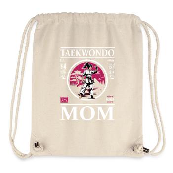 Taekwondo Mom - Kampfsport Mutter Design - Stanley/Stella recycelter Gym Bag - Naturweiß - Vorne