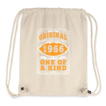 Vintage Born in 1966 made in 1966 59 years old. Art_20 - Stanley/Stella Recycled Gym Bag - natural - Front