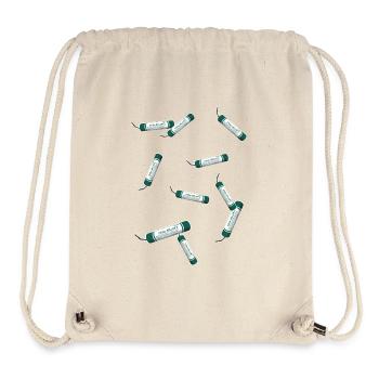 Pyro firecrackers - Stanley/Stella Recycled Gym Bag - natural - Front