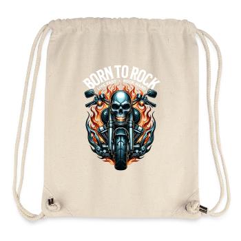 Rock and Roll Always and Forever Rockabilly 2025 - Stanley/Stella recycelter Gym Bag - Naturweiß - Vorne