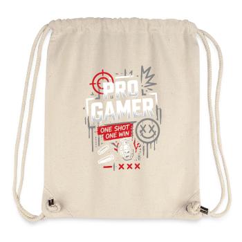 Pro Gamer No Mercy Style - Stanley/Stella recycelter Gym Bag - Naturweiß - Vorne