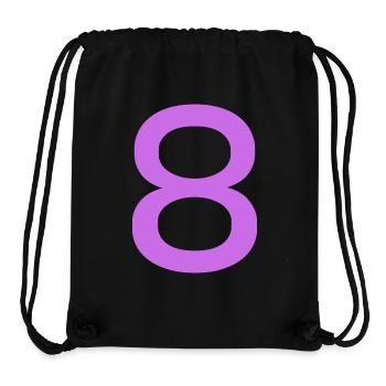 8 - Stanley/Stella Recycled Gym Bag - black - Front