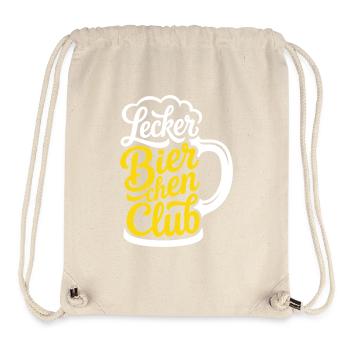 Lecker Bierchen Club - Stanley/Stella recycelter Gym Bag - Naturweiß - Vorne
