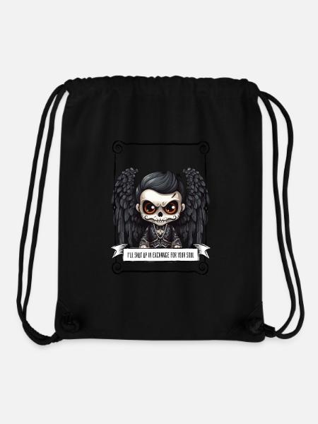Angel - Skull - Stanley/Stella recycelter Gym Bag - Schwarz