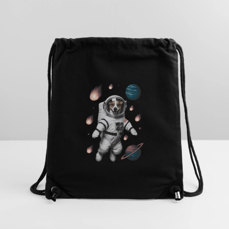 Adventure Space Dog Stanley/Stella Recycled Gym Bag
