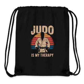 Judo vintage - Stanley/Stella Recycled Gym Bag - black - Front
