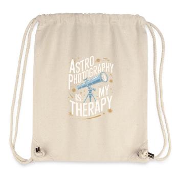 Astrofotografie Teleskop Astronomie - Stanley/Stella recycelter Gym Bag - Naturweiß - Vorne