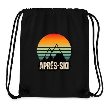 APRÈS-SKI - Stanley/Stella recycelter Gym Bag - Schwarz - Vorne