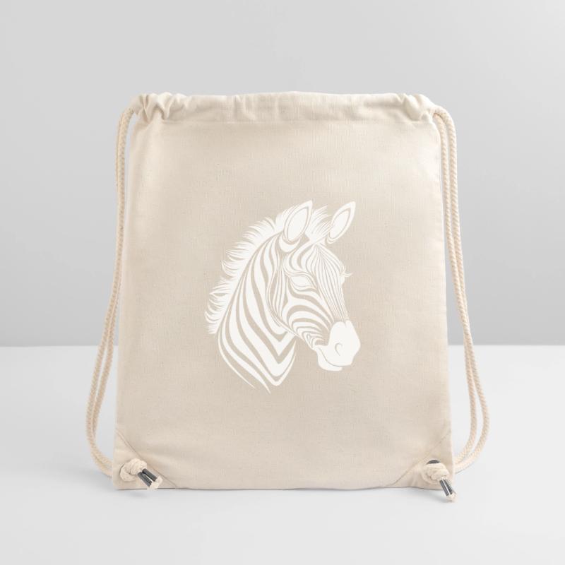 Zebra Elegant with beautiful striped pattern Stanley/Stella Recycled Gym Bag