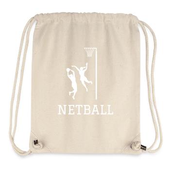 Netball Champions - Stanley/Stella Recycled Gym Bag - natural - Front