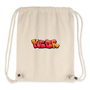 KCBR Graffiti Burst Design - Stanley/Stella Recycled Gym Bag - natural - Front