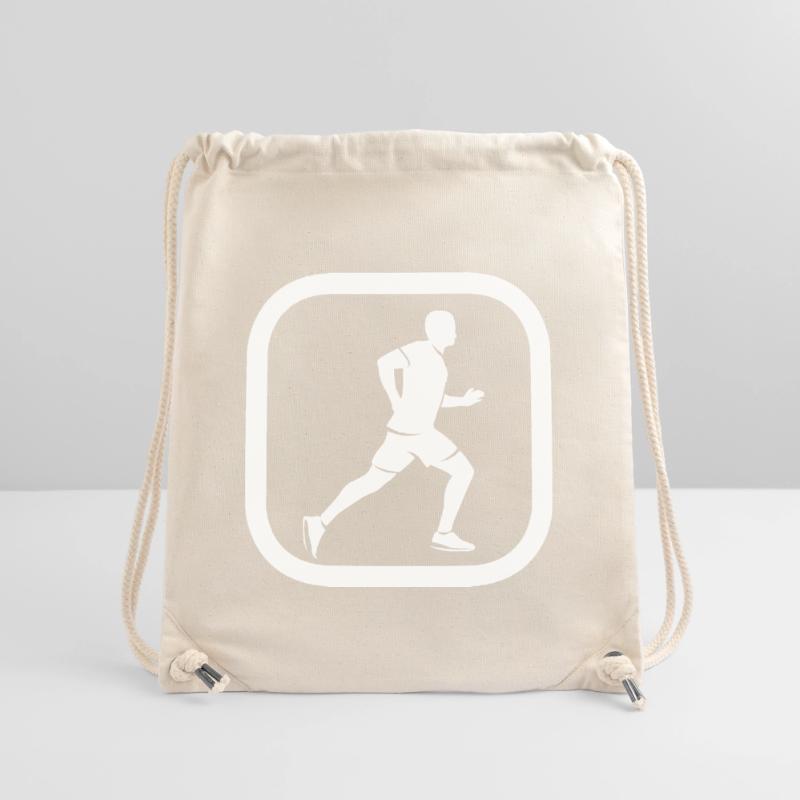 Run Runner Run Runner Logo Graphic Vector Icon Stanley/Stella Recycled Gym Bag