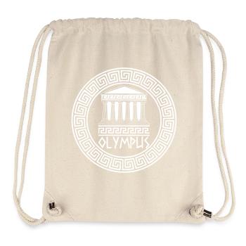The domain of the gods (white) - Stanley/Stella Recycled Gym Bag - natural - Front