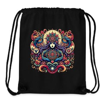 Hexe - Stanley/Stella recycelter Gym Bag - Schwarz - Vorne