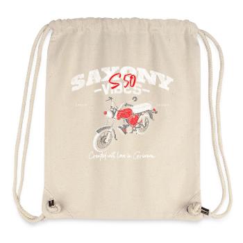 Saxony Vibes - Grimma Vibes - S50 - S51 - Simson - Sac à cordon recyclé Stanley/Stella - blanc naturel - Devant